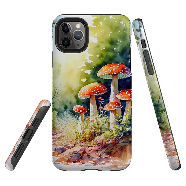 iPhone Tough Case - Mushroom Colour IV