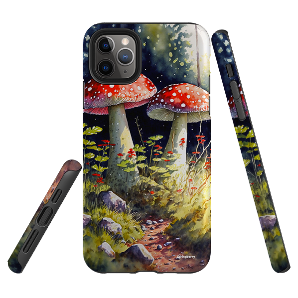 iPhone Tough Case - Mushroom Colour V