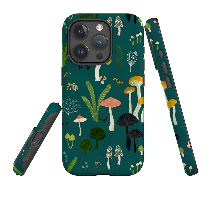 iPhone Tough Case - Mushroom Lake By Katherine Quinn