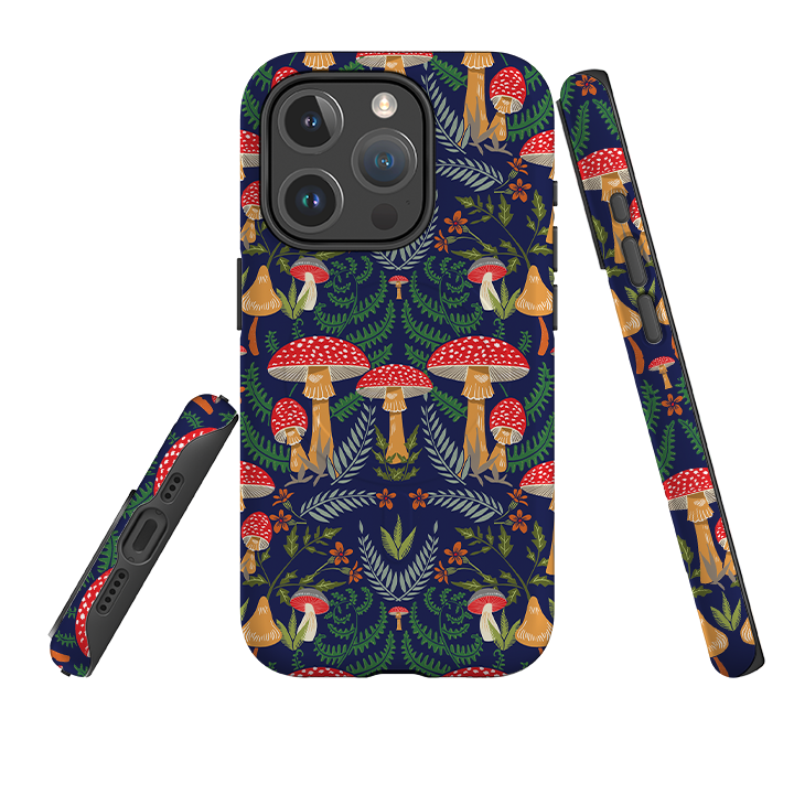 iPhone MagSafe Tough Case - Mushroom Magic By Kate Heiss