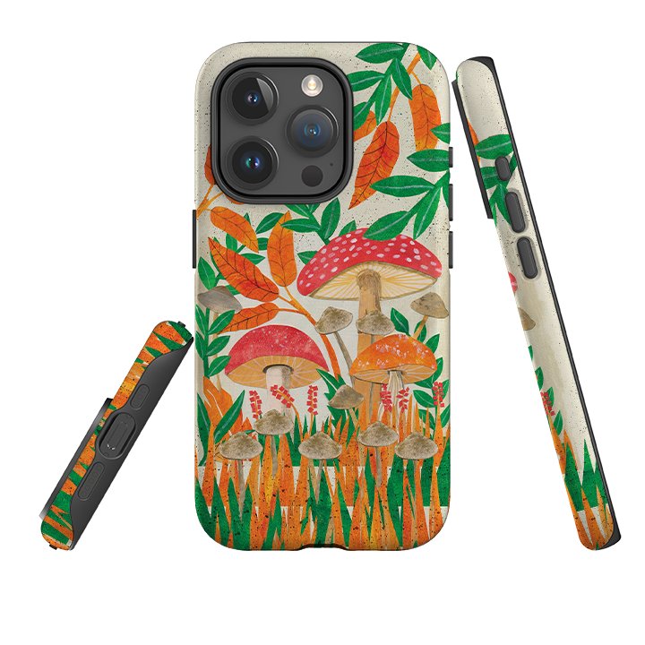 iPhone Tough Case - Mushroom Magic By Tracey English