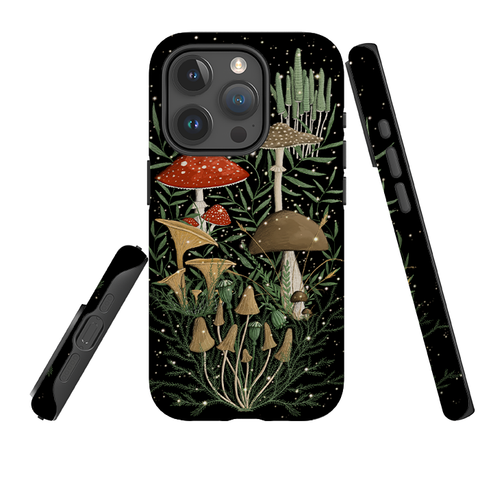 iPhone Tough Case - Mushroom Magic By Maja Lindberg