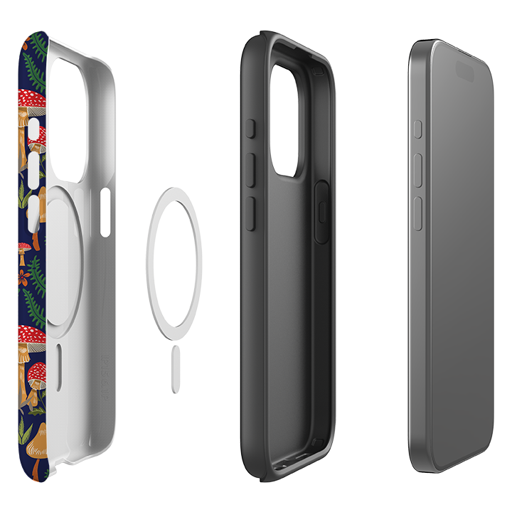 iPhone MagSafe Tough Case - Mushroom Magic By Kate Heiss