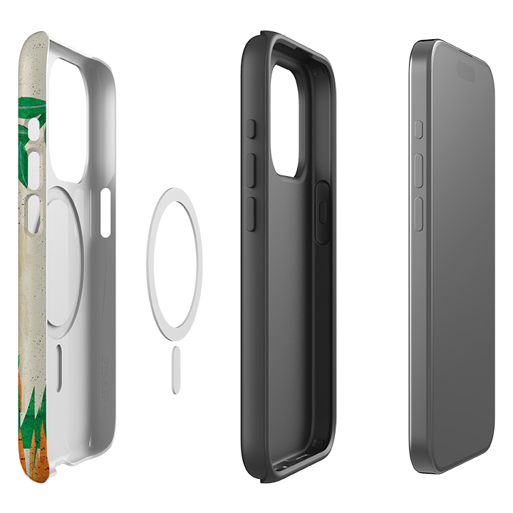 iPhone MagSafe Tough Case - Mushroom Magic By Tracey English