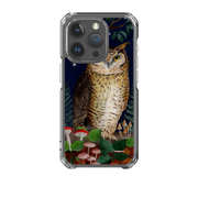 iPhone 15 Clear Case - Mushroom Owl By Bex Parkin