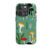 iPhone Tough Case - Mushroom Pattern By Katherine Quinn