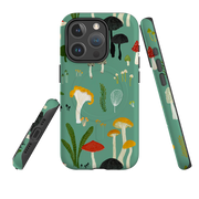 iPhone MagSafe Tough Case - Mushroom Pattern By Katherine Quinn