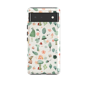 Google Tough Case -  Mushroom World Cream By Katherine Quinn