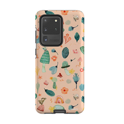 Samsung Tough Case - Mushroom World Pink By Katherine Quinn