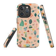 iPhone MagSafe Tough Case - Mushroom World Pink By Katherine Quinn