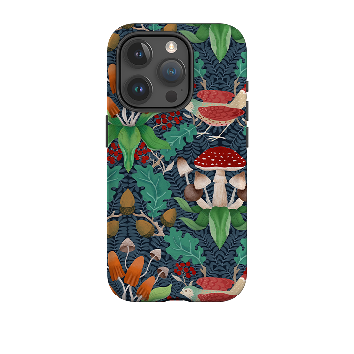 iPhone Tough Case - Mushrooms By Bex Parkin