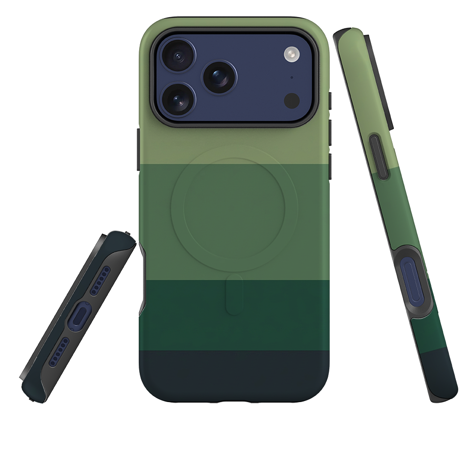 iPhone MagSafe Tough Case - Muted Sage Gradient