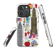 iPhone MagSafe Tough Case - New York Icons By Tracey English