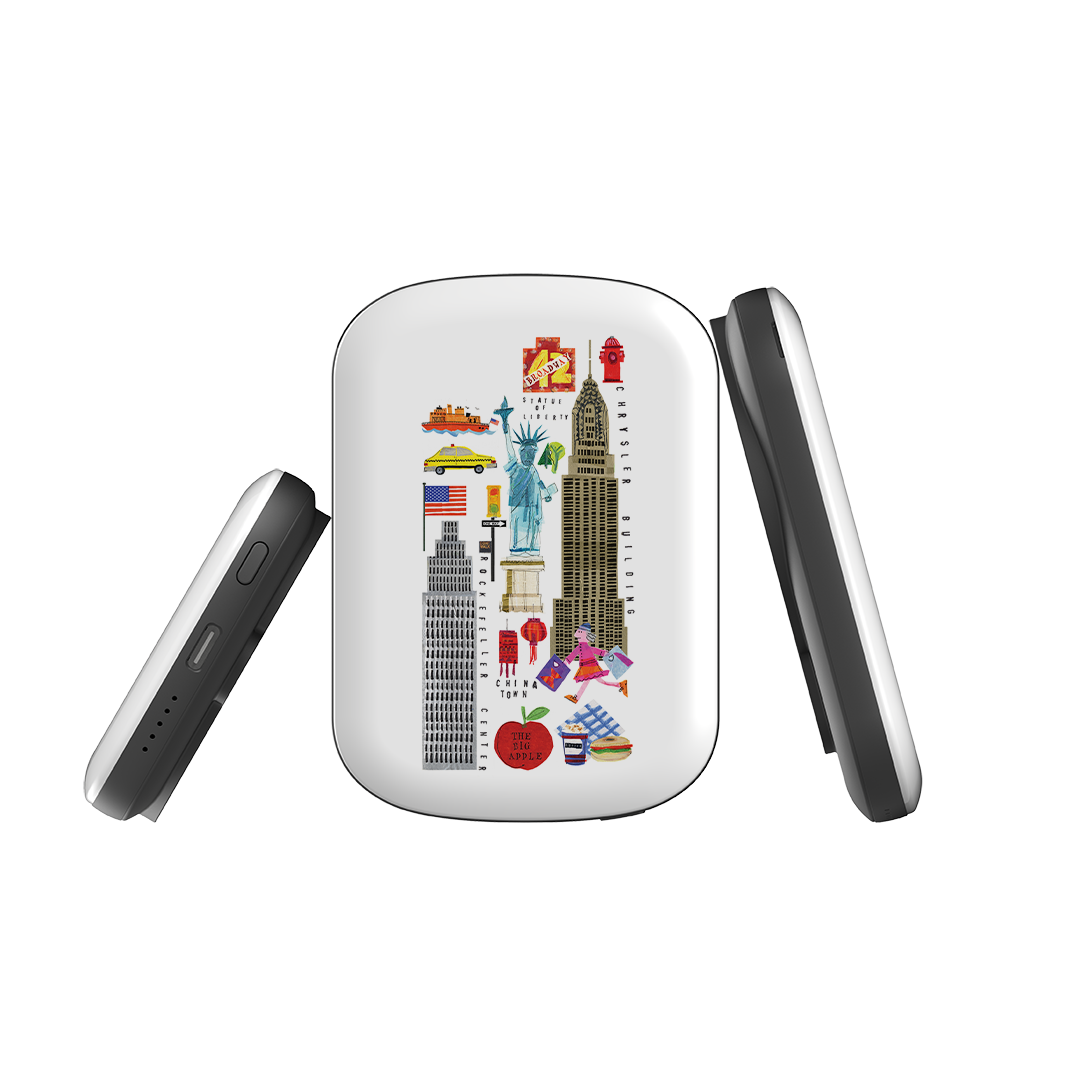 MagSafe Power Bank - New York Icons By Tracey English