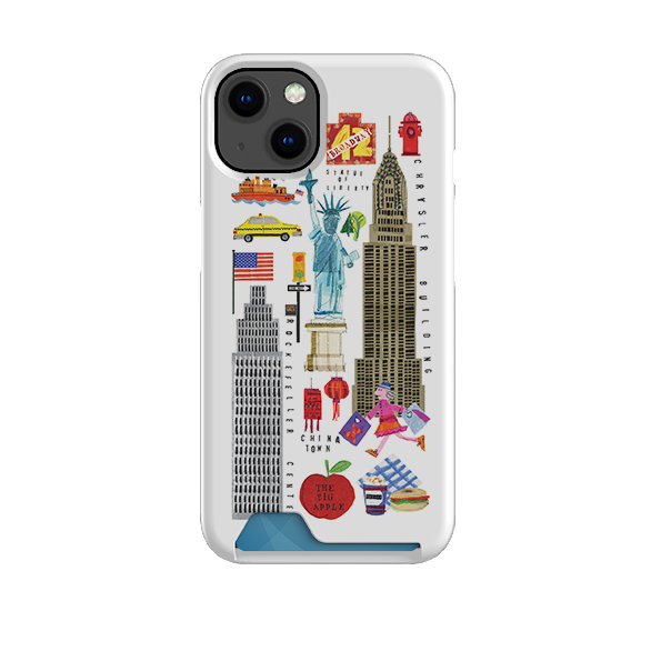 New York Icons Case and Card Case By Tracey English