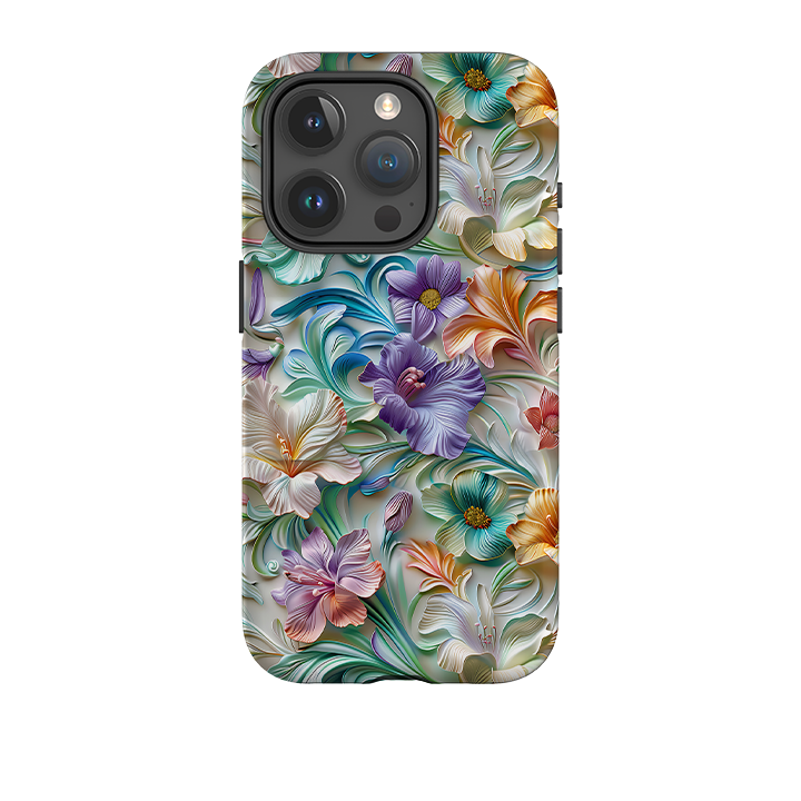 iPhone Tough Case -Neo Floral