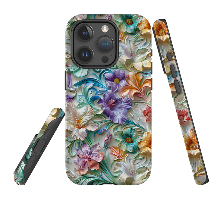 iPhone Tough Case -Neo Floral