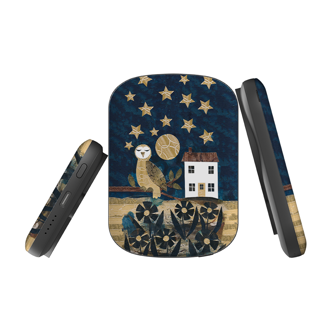 MagSafe Power Bank - Night Watch Owl By Tracey English