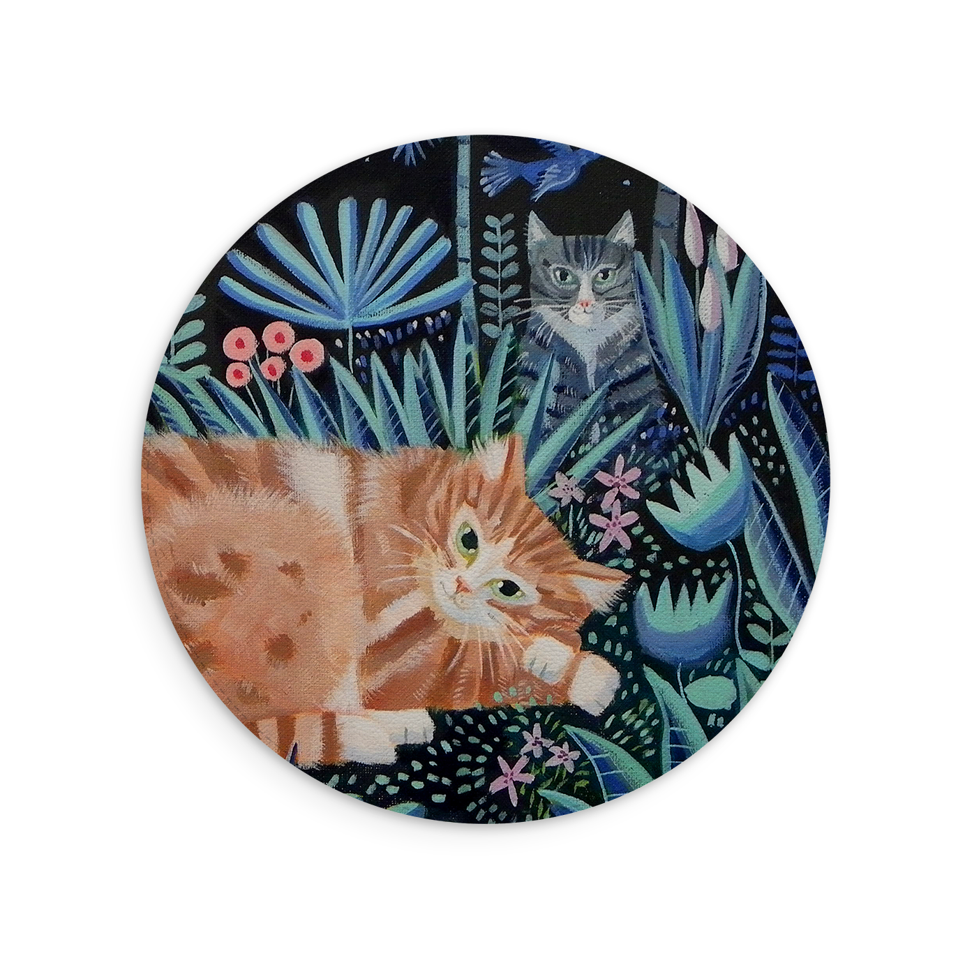 Night Cats Mouse Mat By Mary Stubberfield