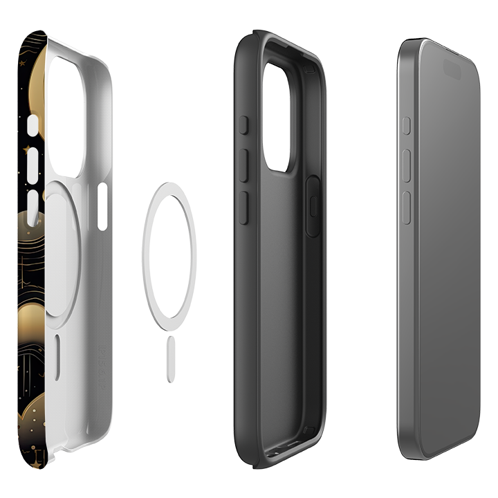 iPhone MagSafe Tough Case - Night Clouds II