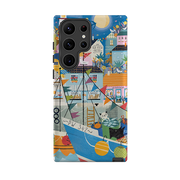 Samsung Tough  Case - Night Harbour 1 By Ali Brookes