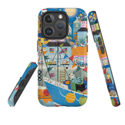 iPhone MagSafe Tough Case - Night Harbour 1 By Ali Brookes