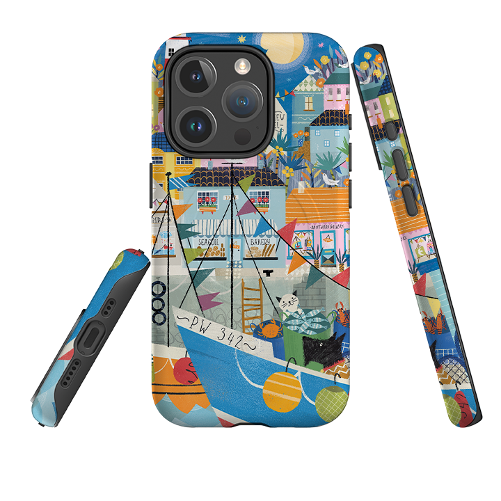 iPhone MagSafe Tough Case - Night Harbour 1 By Ali Brookes
