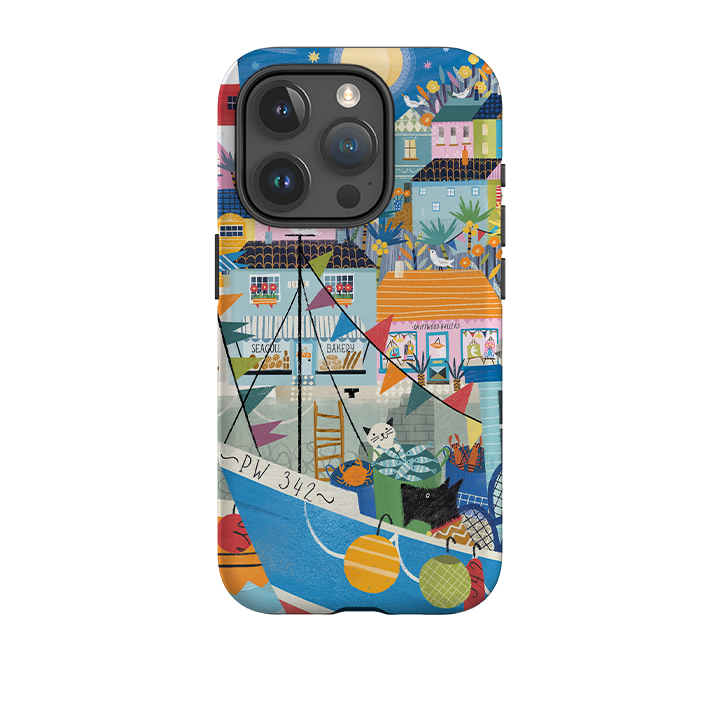 iPhone Case - Night Harbour 2 By Ali Brookes