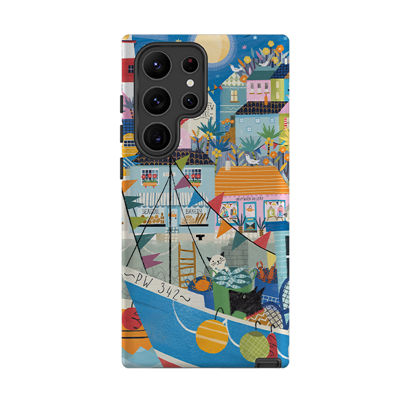 Samsung Tough  Case - Night Harbour 2 By Ali Brookes
