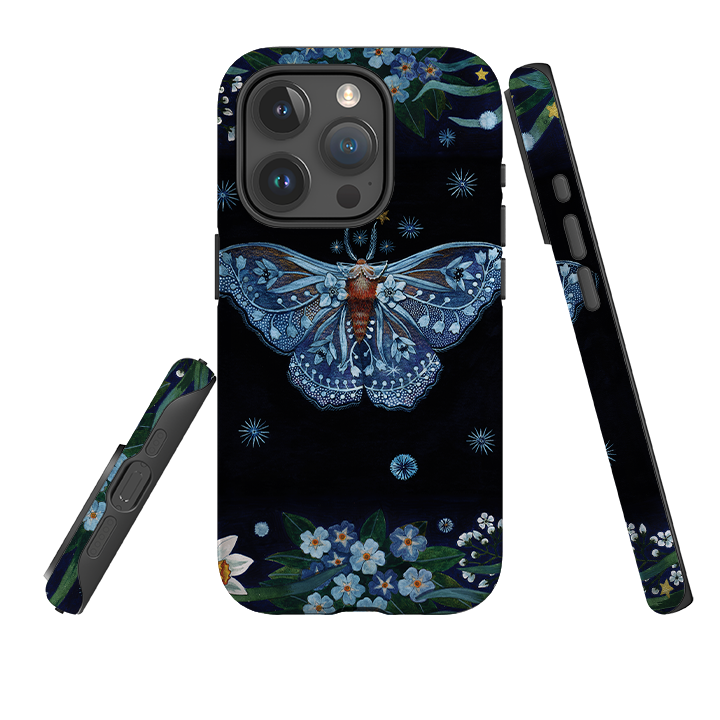 iPhone Tough Case - Night Moth By Maria Matos
