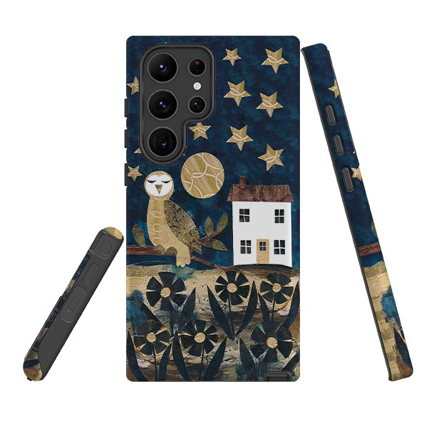 Samsung Tough Case - Night Watch Owl By Tracey English