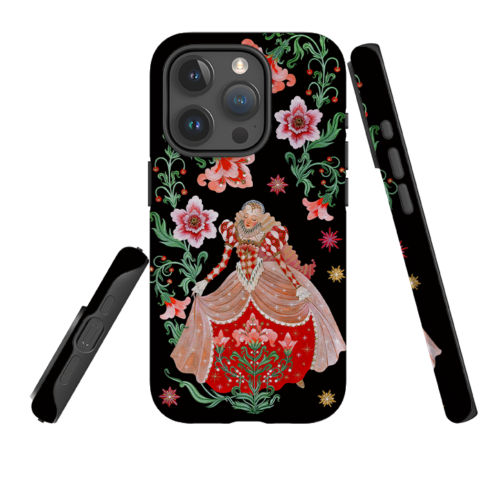 iPhone Tough  Case - Nine Ladies Dancing By Maria Matos