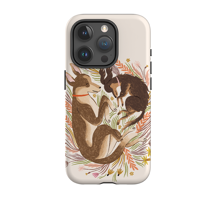 iPhone Tough Case - No Better Dream (Dogs) By Meghann Rader