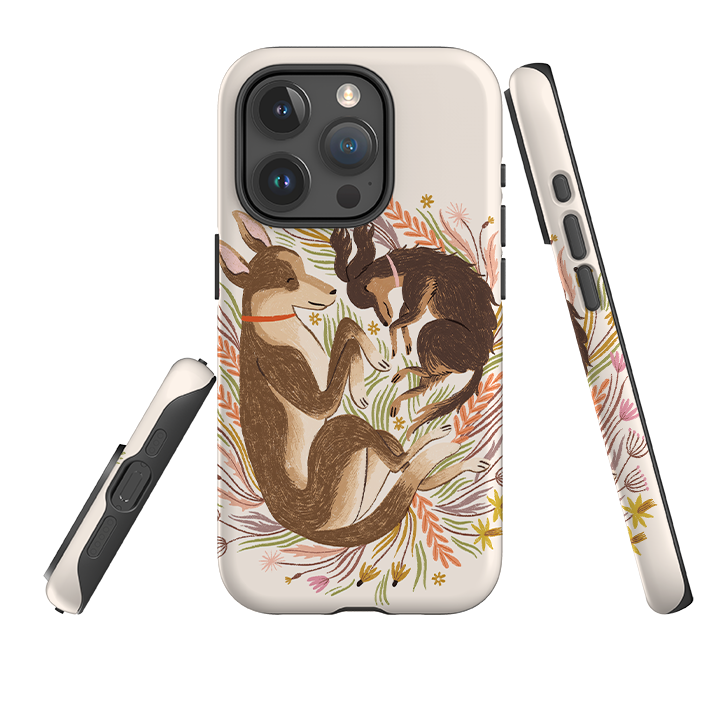 iPhone Tough Case - No Better Dream (Dogs) By Meghann Rader