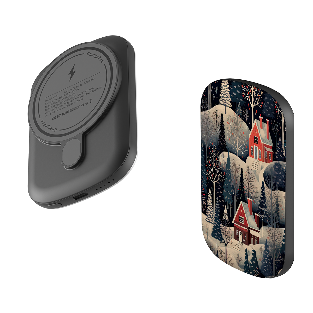 MagSafe Power Bank - Nordic Xmas