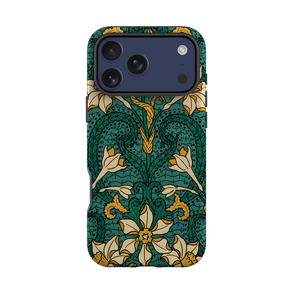 iPhone Tough Case - Nouveau Daffodil Floral