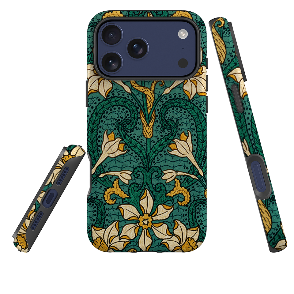 iPhone MagSafe Tough Case - Nouveau Daffodil Floral
