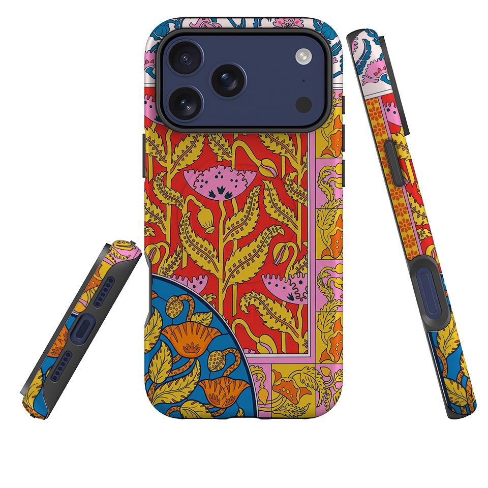 iPhone MagSafe Tough Case - Nouveau Poppy