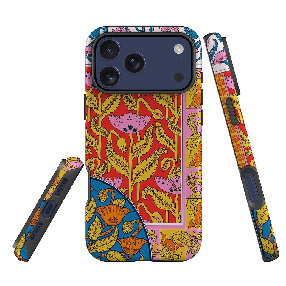 iPhone Tough Case - Nouveau Poppy