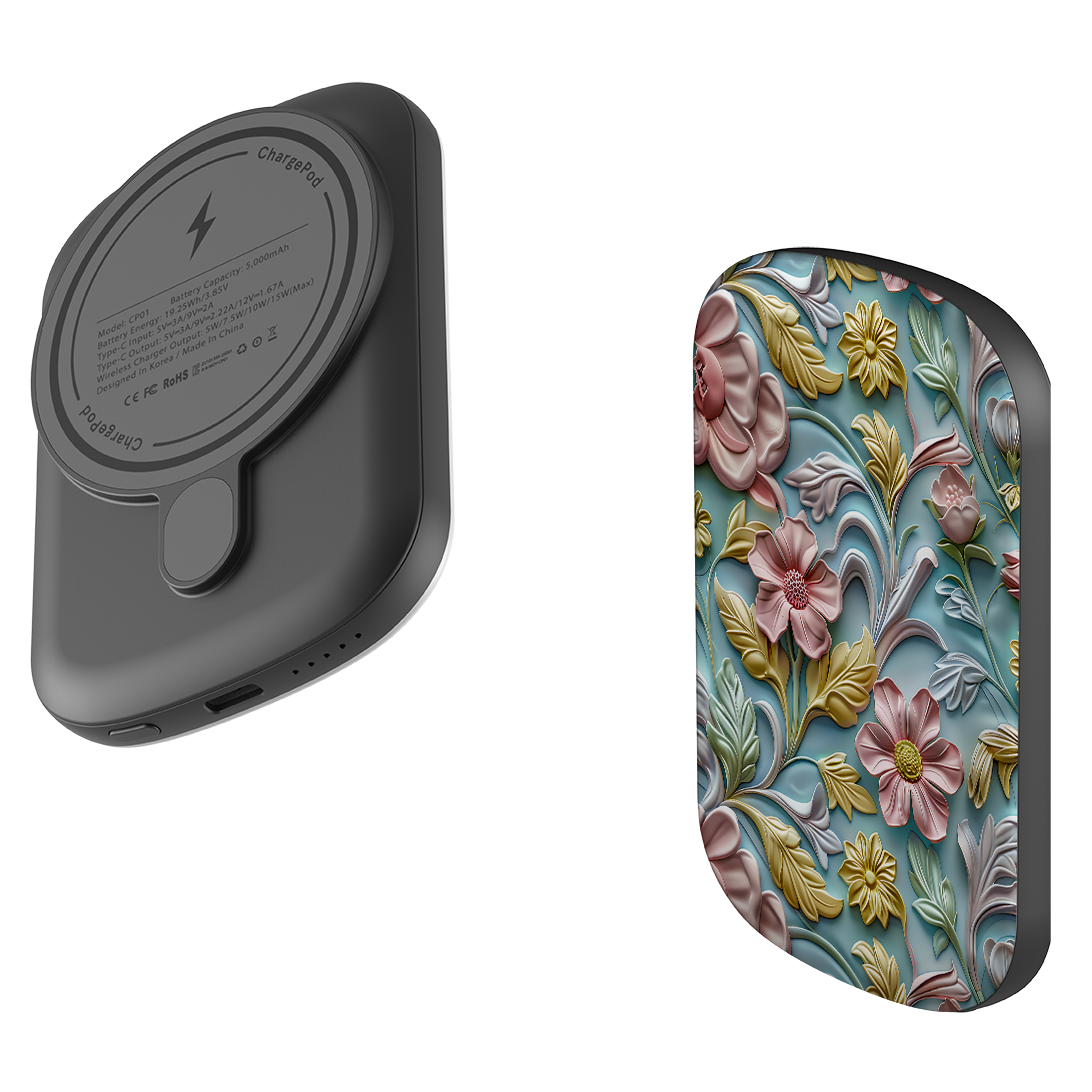 MagSafe Power Bank - Nova Floral