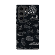 Samsung Tough Case - Nudibranch Line Drawing By Katherine Quinn