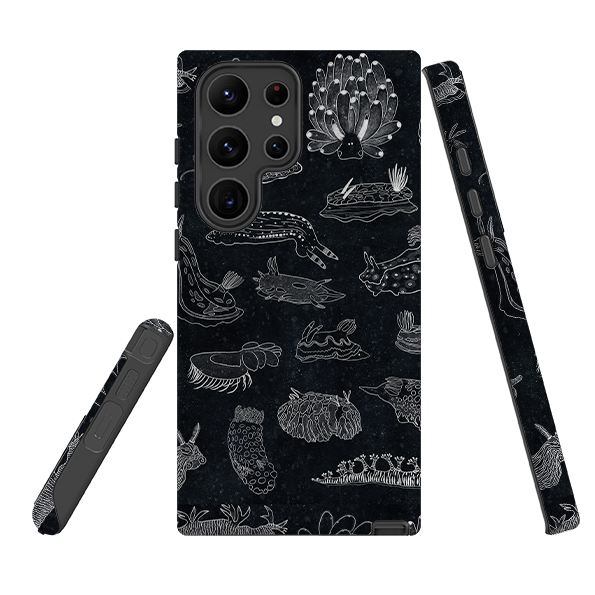Samsung Tough Case - Nudibranch Line Drawing By Katherine Quinn