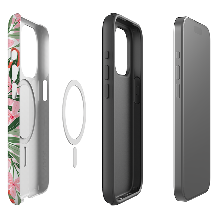 iPhone MagSafe Tough Case -  Oleandro Pattern By Madalina Andronic