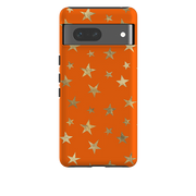 Google Tough Case - Orange and Gold Stars