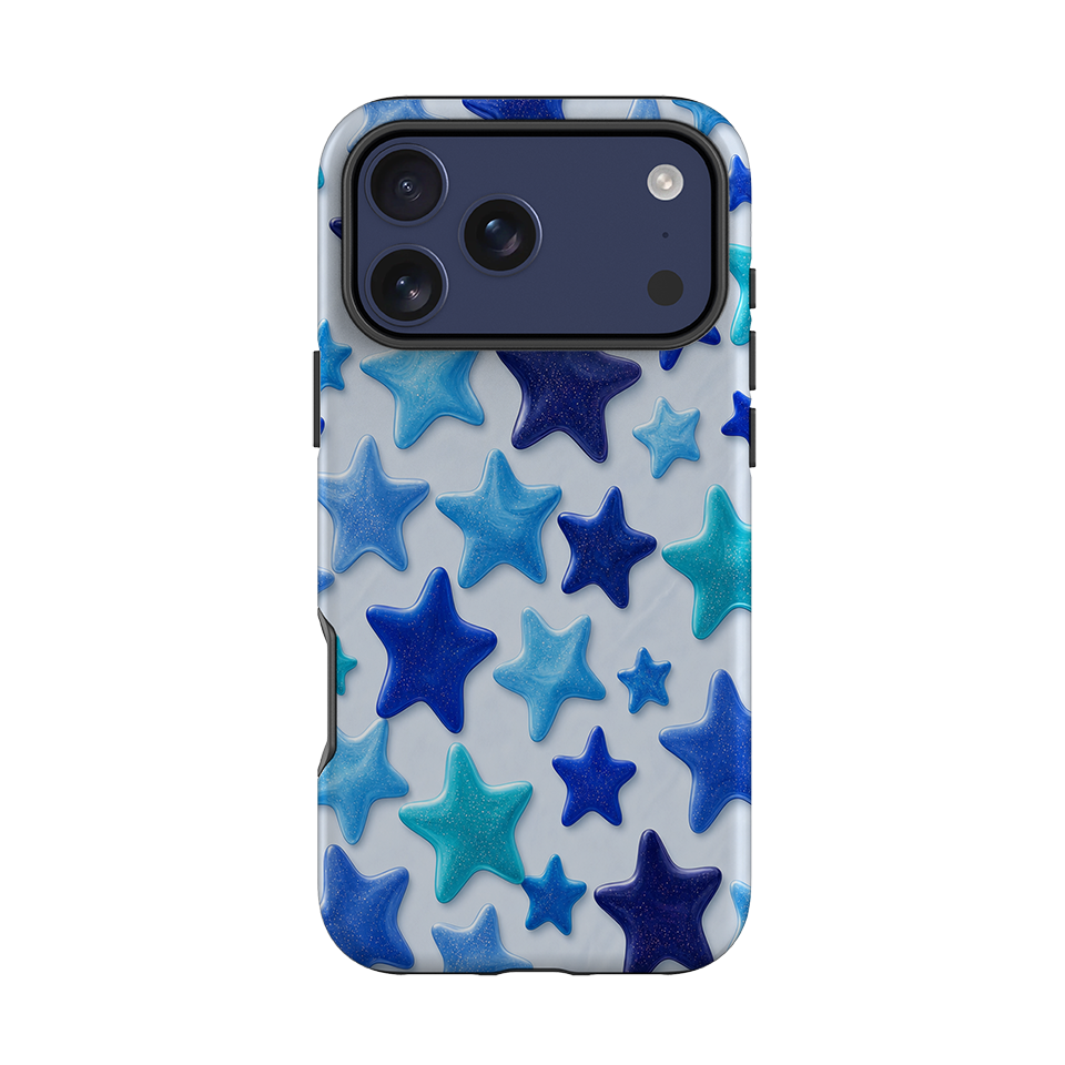 iPhone Tough Case - Ocean Blue Star