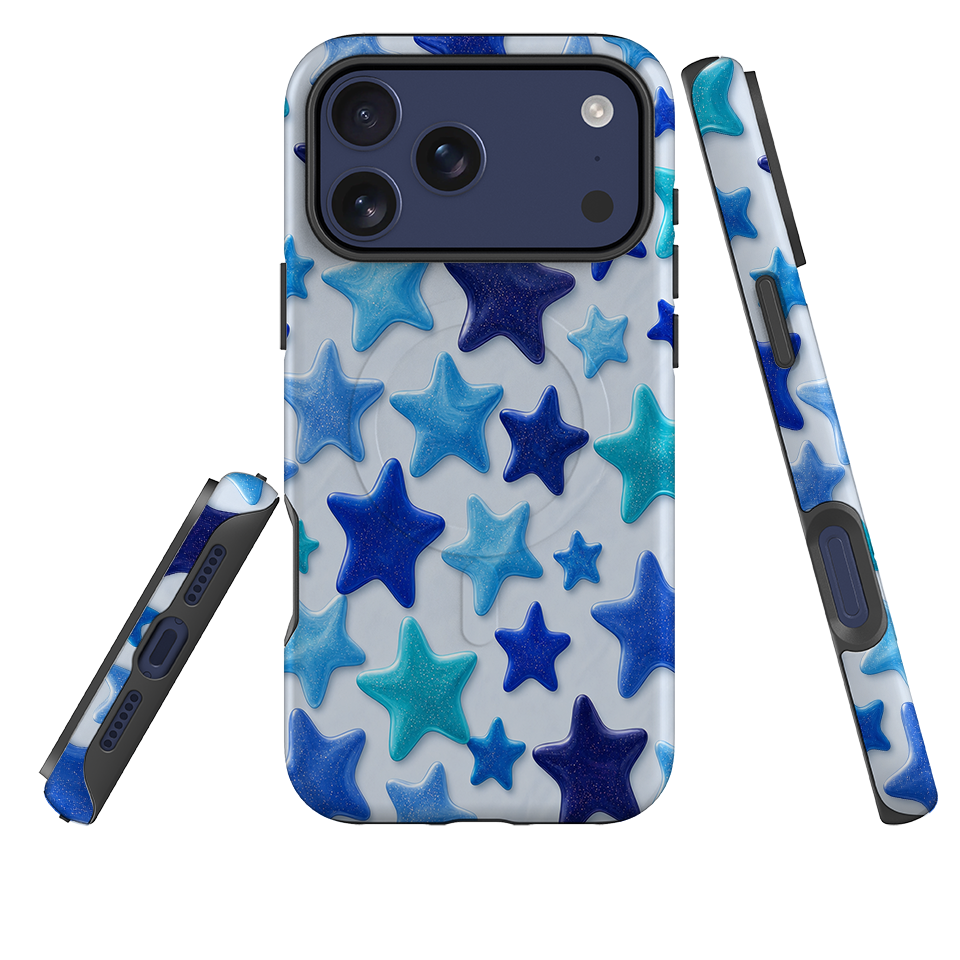 iPhone MagSafe Tough Case - Ocean Blue Star