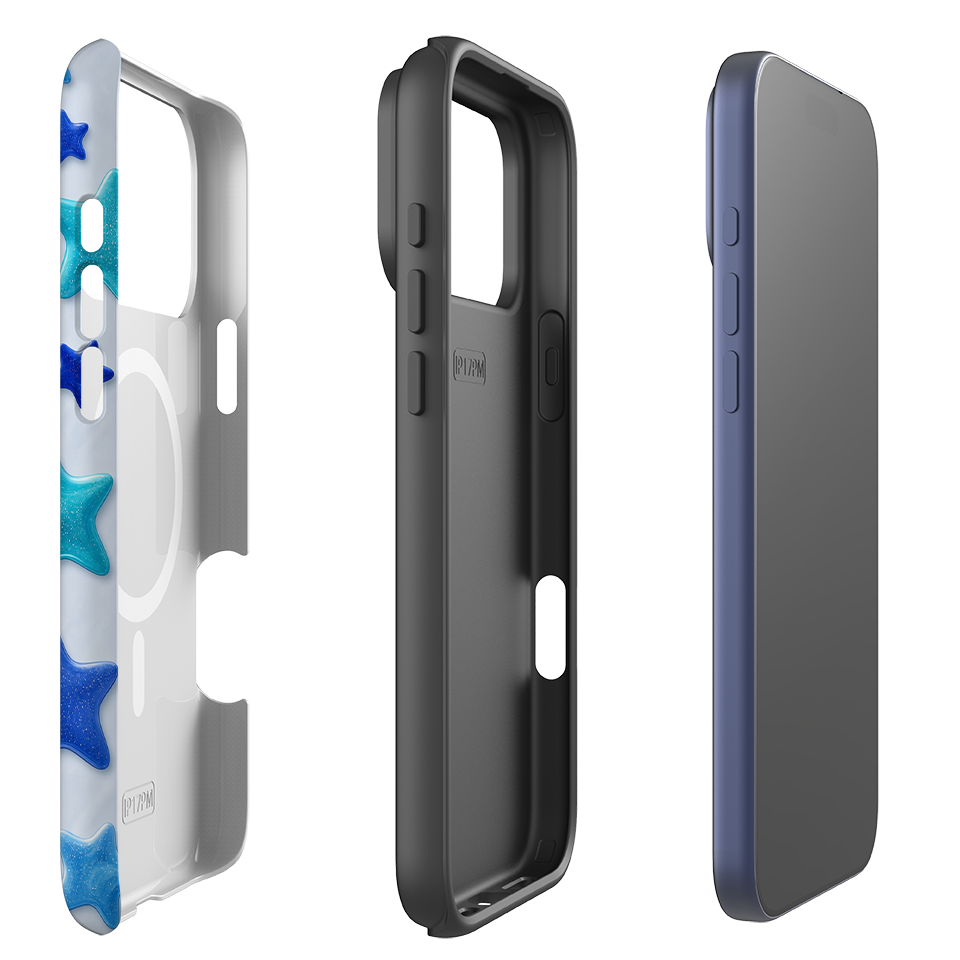 iPhone MagSafe Tough Case - Ocean Blue Star