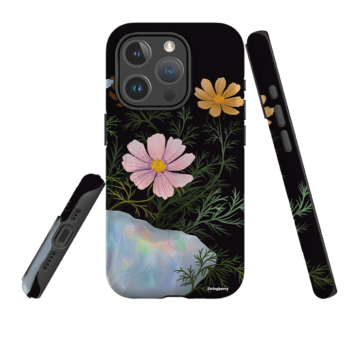 iPhone MagSafe Tough Case - Opal and Cosmos By Anna Stead