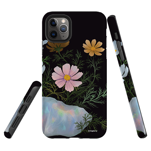 iPhone Tough Case - Opal and Cosmos By Anna Stead