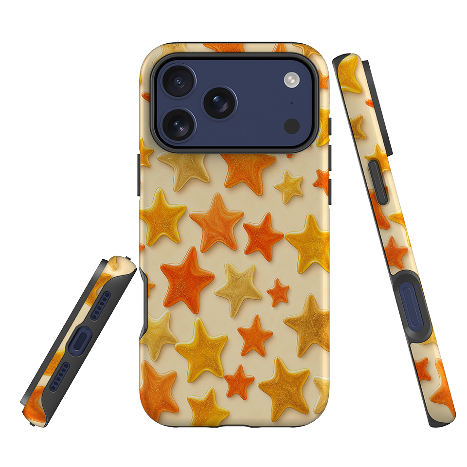 iPhone Tough Case - Orange Star